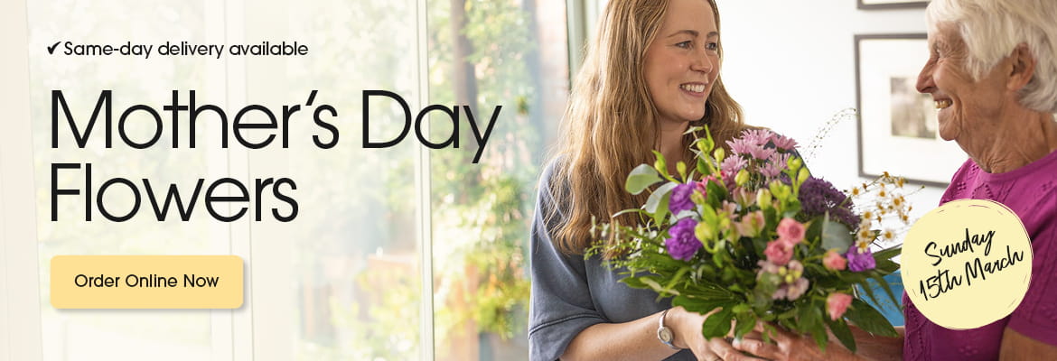 Seasonal bouquets from Forget Me Not in Shrewsbury offering same-day delivery