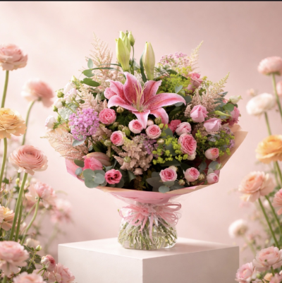 Out of this World - Looking for that ultimate gift that's out of this world!? Look no further. This fabulous hand-tied of the finest and freshest blooms is all you need to make a lasting impression...