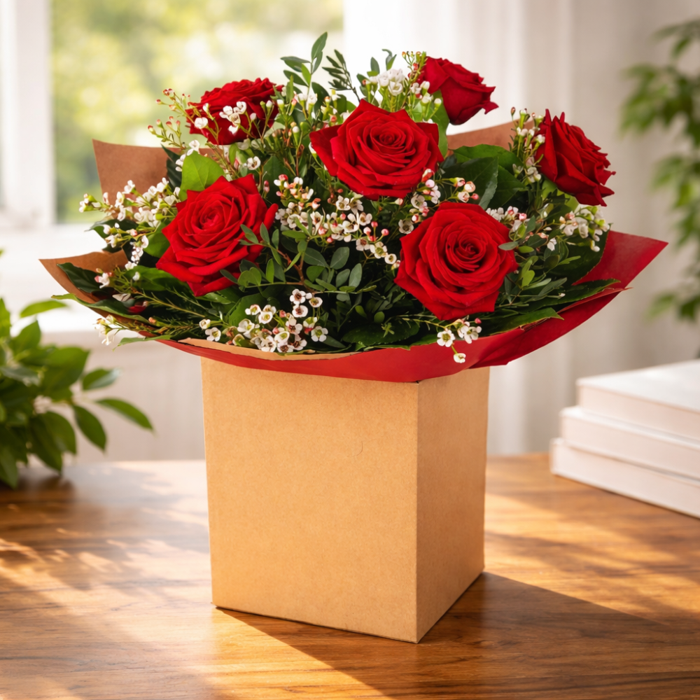 Six Roses of Romance